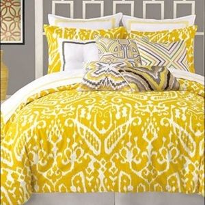 Trina Turk comforter and 2 shams